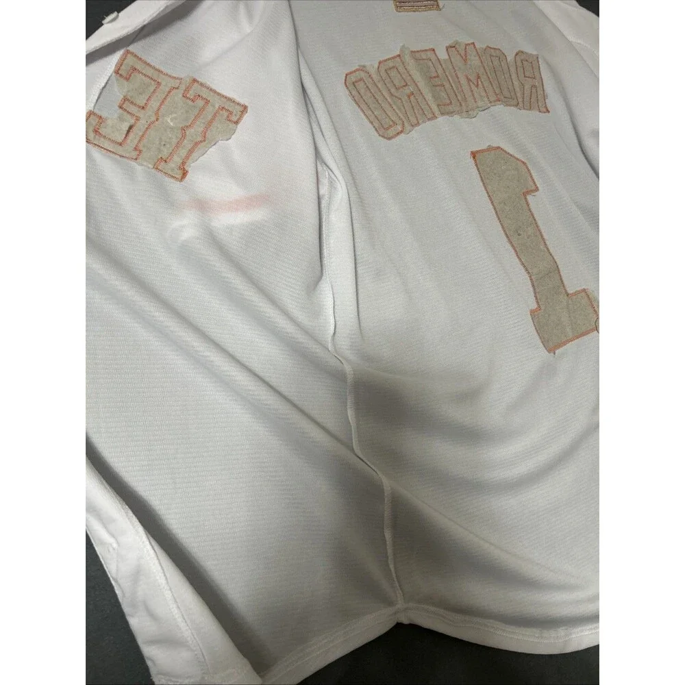Nike Texas Longhorns Baseball Jersey “#1 Romero” Sz M - Picture 7 of 8